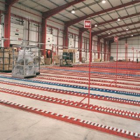 Gravity Roller Conveyors For Warehouses