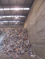 Precast Concrete Waste Transfer Walls