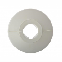 Forgefix PC22; Pipe Collar; White (WH) To Suit 22mm Pipe; Click On; Pack (25)