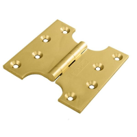 EuroSpec HIN3424 Parliament Hinges; 100 x 50 x 100mm (4" x 2" x 4"); 4mm Thick; Complete With Screws