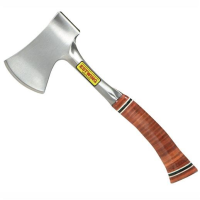 Estwing E14A Sportsmans Axe; Leather Grip; 2 3/4 inch Edge
