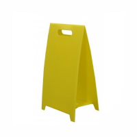 Spectrum 4660 Blank A-Board Floor Stand Fo rSigns; Yellow (YEL); Corex; 480 x 250mm