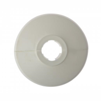 Forgefix PC15; Pipe Collar; White (WH) To Suit 15mm Pipe; Click On; Pack (25)