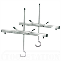 Youngman Rak Clamp; Roof Rack Brackets; Aluminium; 3 Ladder Capacity