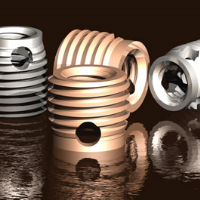 Case Hardened Self Tapping Threaded Inserts