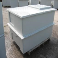 1500 Litre - 330 gallon 1.5x1x1m Pre-Insulated Semi Sectional Water Tank with Horizontal Joint