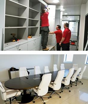 Bespoke Office Furniture Installations