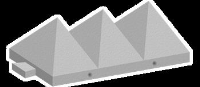 Tank Trap Pyramid Barriers