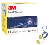 3M E.A.R Classic Corded Foam Ear Plugs