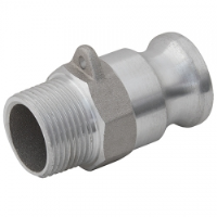 Aluminium Male Threaded Plug Type F