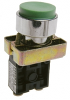 Raised Push Button - Spring Return 3/2 - 4mm Rear Connection