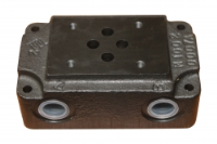 Brevini CETOP 5 Combined Side & Rear Ported Base 1/2" & 3/4"