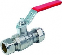 Lever Handle Ball Valve WRAS Approved Compression Ends