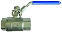 St/St Two Piece Lever Ball Valve