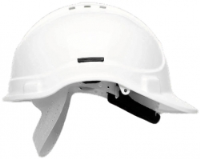 Comfort Plus F/P White Safety Helmet