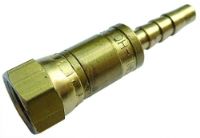 Acetylene Hose Tail with Double Check Valve LH Thread