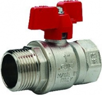 T Handle Ball Valve WRAS Approved M/F