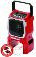 Power-X TE-CR 18LI Radio - Naked Machine 18v Cordless