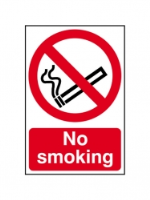 Safety Sign - No Smoking