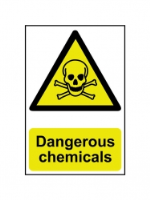 Safety Sign - Dangerous Chemicals