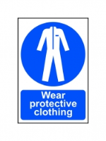 Safety Sign - Wear Protective Clothing