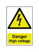 Safety - Danger High Voltage
