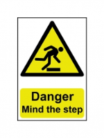 Safety Sign - Danger Mind The Step