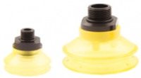Round Bellows Yellow Polyurethane Suction Cups