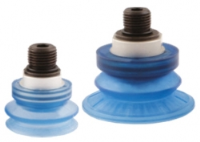 Round Bellows Blue Polyurethane Suction Cups