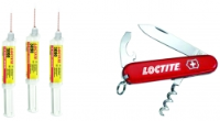 Loctite 3090 Promo Pk 3 x 10g + Free Swiss Army Knife