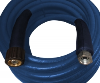 2 Wire 3/8" ID 3/8" BSPP Female x M22 x 1.5 Ends - 10 Mtr Blue