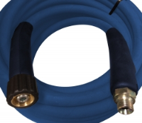 2 Wire 3/8" ID 3/8" BSPP Male x M22 x 1.5 Ends - 10 Mtr Blue