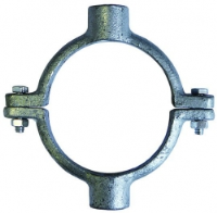 Double M12 Tapping Pipe Ring Galv