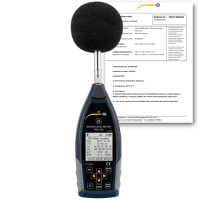 Class 1 Data Logging Sound Level Meter w/GPS & ISO Cert. PCE-432