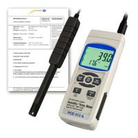 HVAC Meter PCE-313A-ICA incl. ISO Calibration Certificate