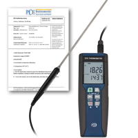 Data Logger incl. ISO Calibration Certificate PCE-HPT 1-ICA