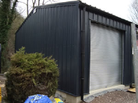 Steel buildings with timber cladding in Surrey