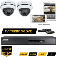 Videoteknika Full HD-TVI Home CCTV Package & Installation