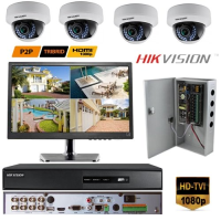 Hikvision HD-TVI CCTV System With 8 Channels DVR