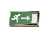EML EX8NM Non Maintained Emergency Exit Box Sign