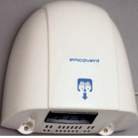 Emco EV HD1888 1800w Automatic Hand Dryer In White
