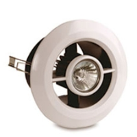 Vent Axia 432504B Vent-A-Light Inline Shower Fan And Light Kit