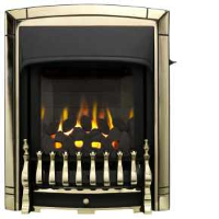 Valor 0596311 Dream Slimline Homeflame Gas Fire In A Pale Gold Colour