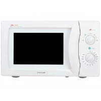 Daewoo KOR6N35S 20 Litre Manual Microwave In White With A Stainless Steel Interior