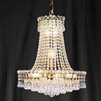 Searchlight 185-21 Bohemia Gold Plated/Crystal