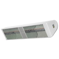 Heat Outdoors 901730 4.8kW Shadow Fatboy Double Mega Heat Patio Heater In White