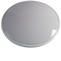 Decorative 38w 2D High Frequency Slimline Wall Bulkhead Light Or Ceiling Light In White/Opal