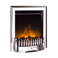 Dimplex EBY15CH Exbury Inset Electric Fire In Chrome