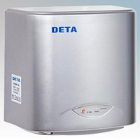 Deta 1016SL 1.1kW Fast Dry Automatic Hand Dryer In Silver