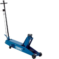 Draper 48357 5 Tonne Long Chassis Hydraulic Trolley Jack With A Quick Lift Facility